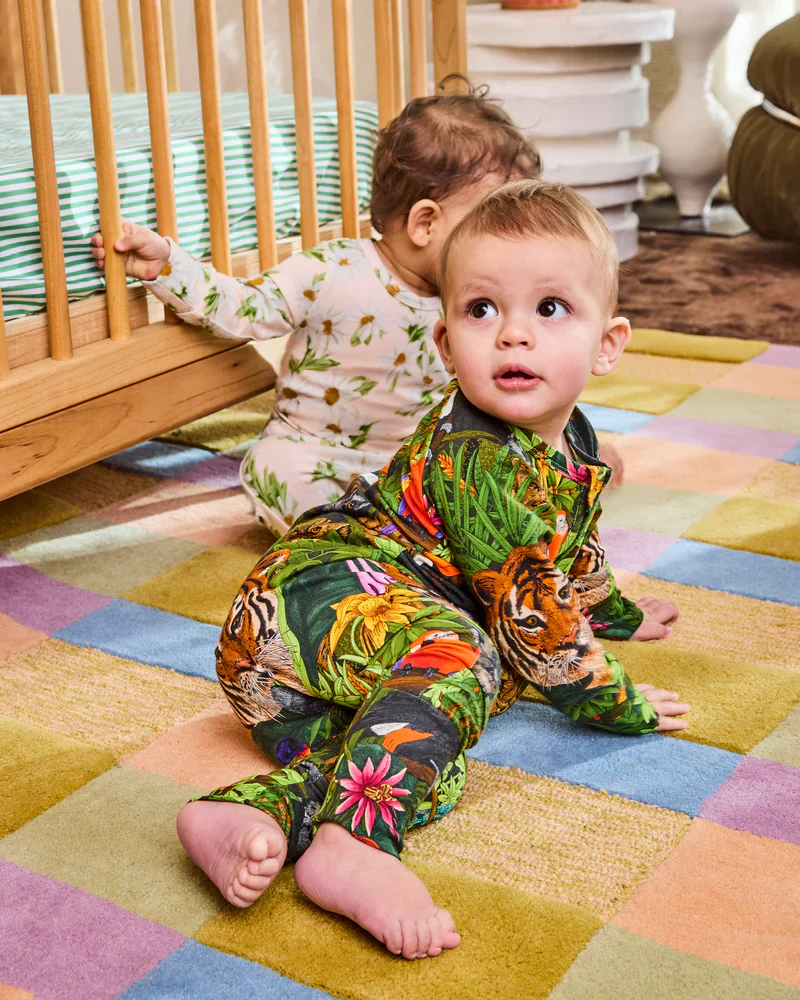 Kip & Co Organic LS Zip Romper - Image 11