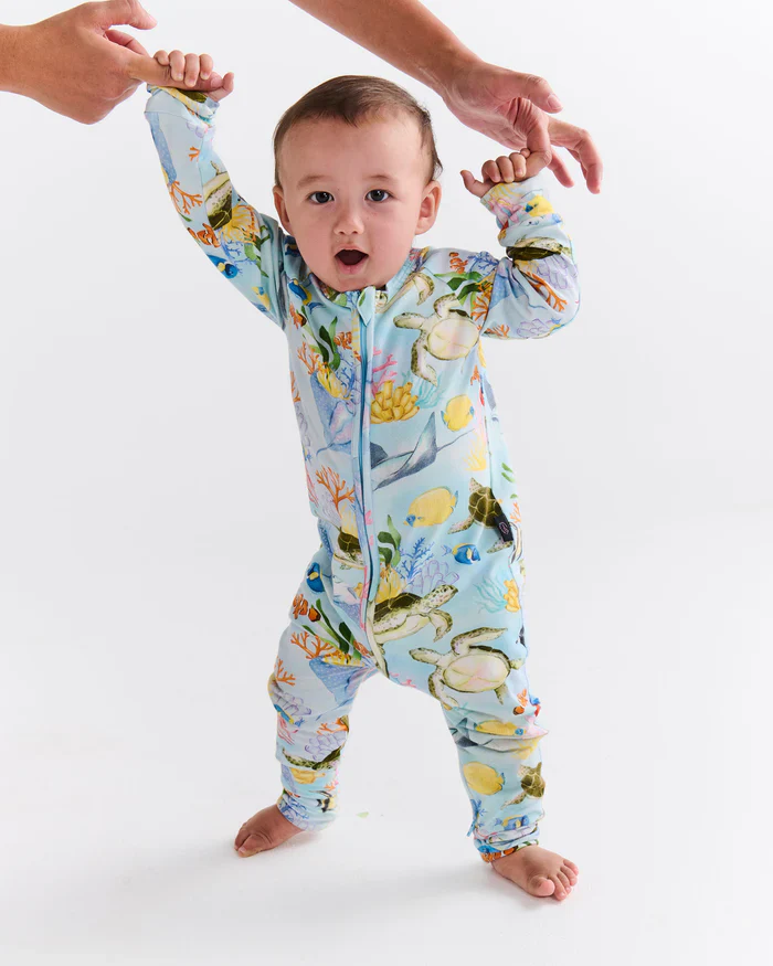 Kip & Co Organic LS Zip Romper - Image 19
