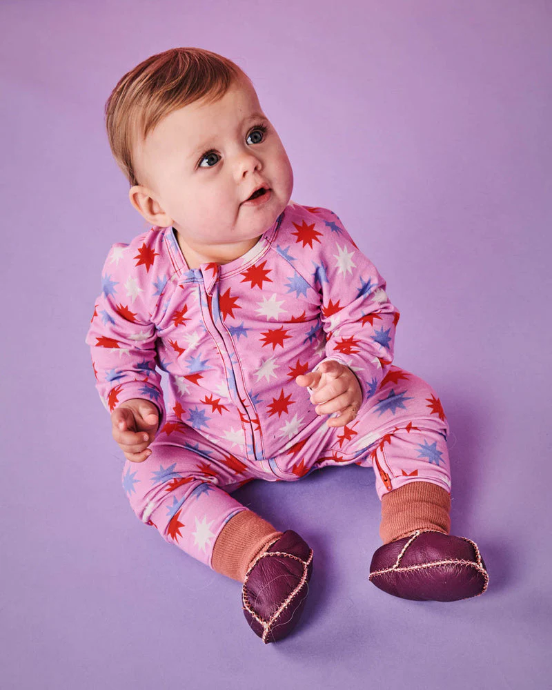 Kip & Co Organic LS Zip Romper - Image 3