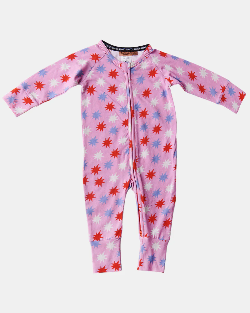 Kip & Co Organic LS Zip Romper - Image 4