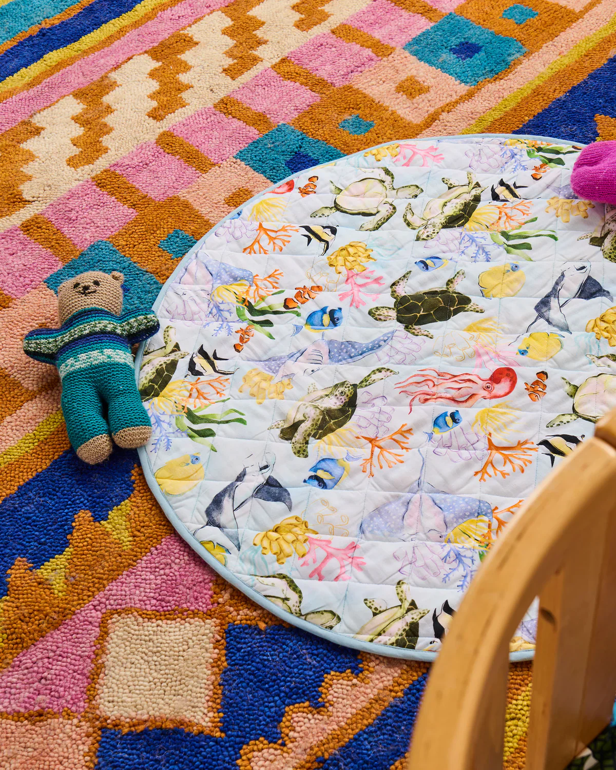Kip & Co Quilted Play Mat - Image 6