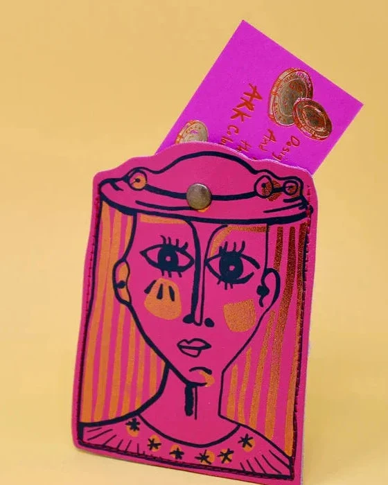 Leather Cardholder / Face - Image 3
