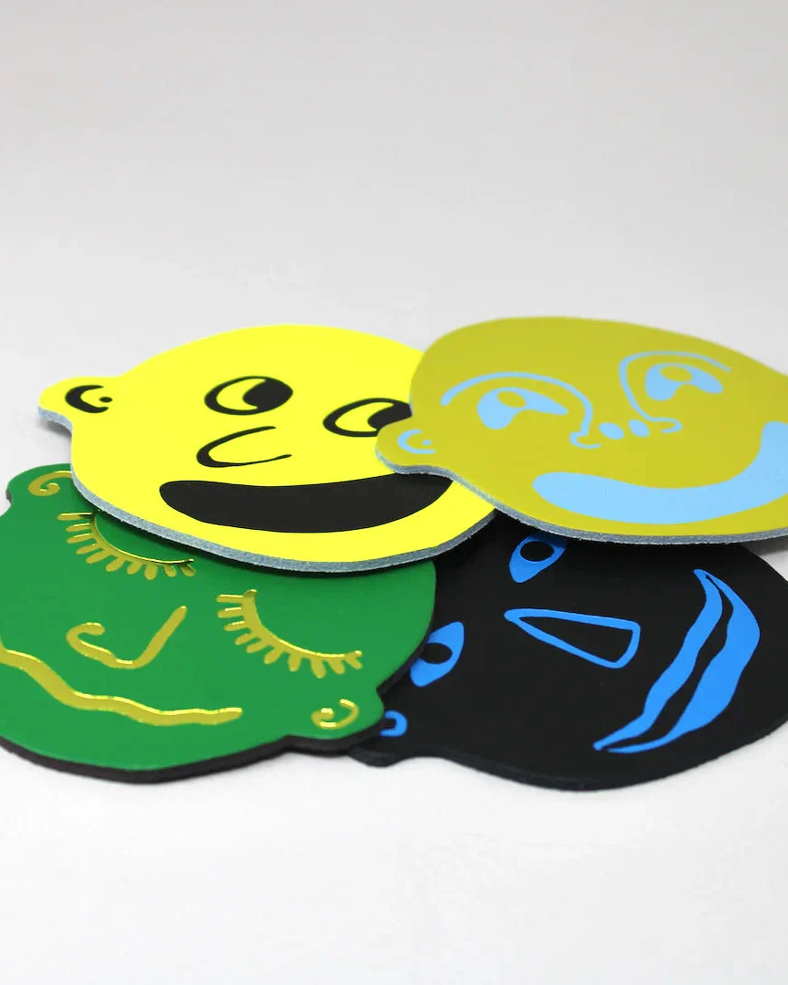 Leather Coasters / Set 4 - Image 10