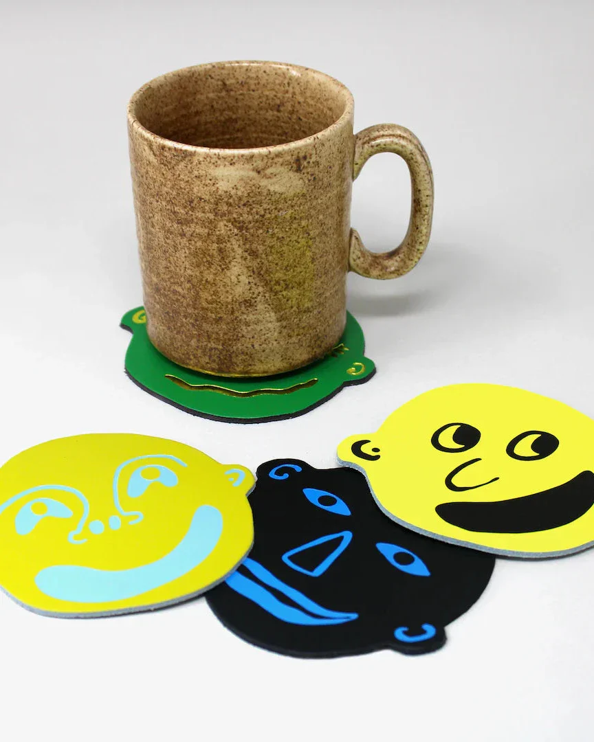 Leather Coasters / Set 4 - Image 11