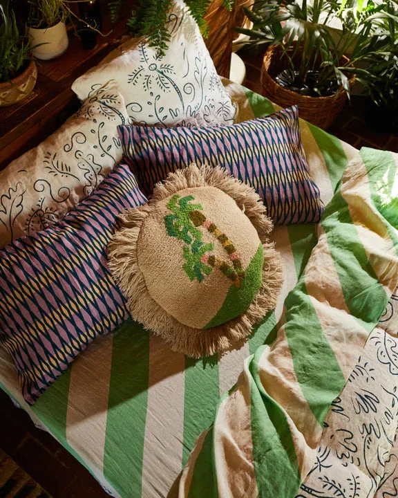 Sage X Clare Linen Pillowcase Set - Image 2