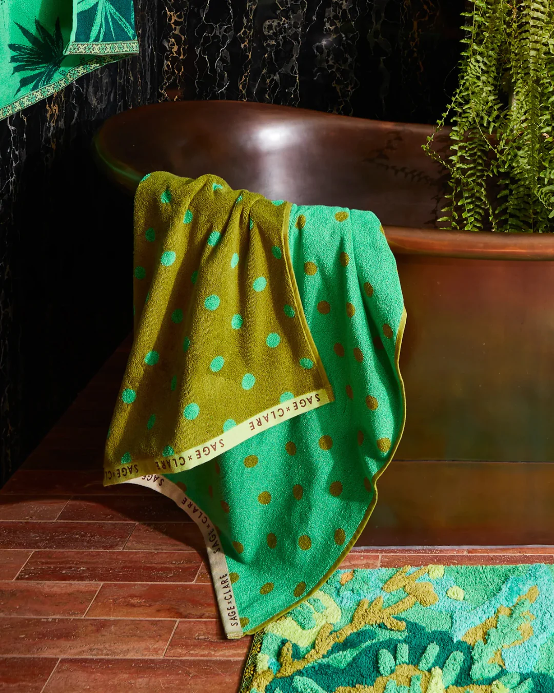 Sage X Clare Bath Sheet - Image 51