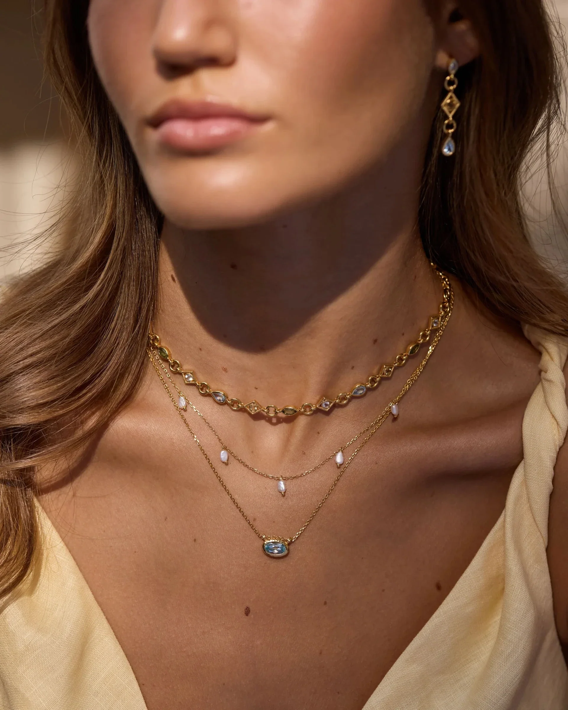 Pearl Drop Necklace - Image 2