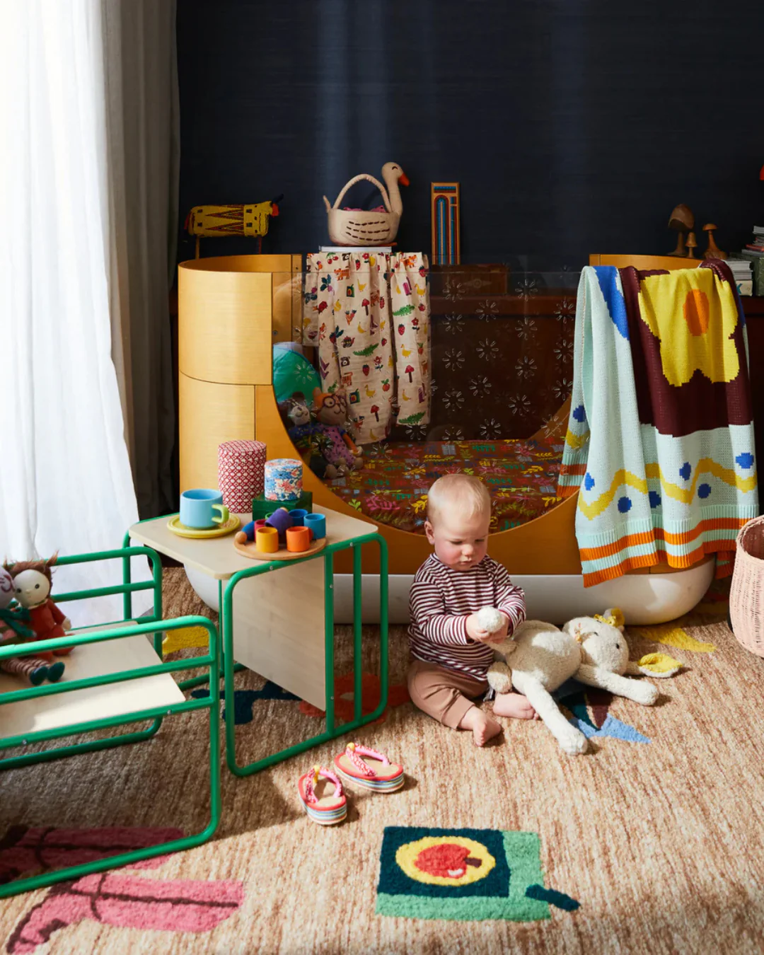 Sage X Clare Baby Blanket - Image 3