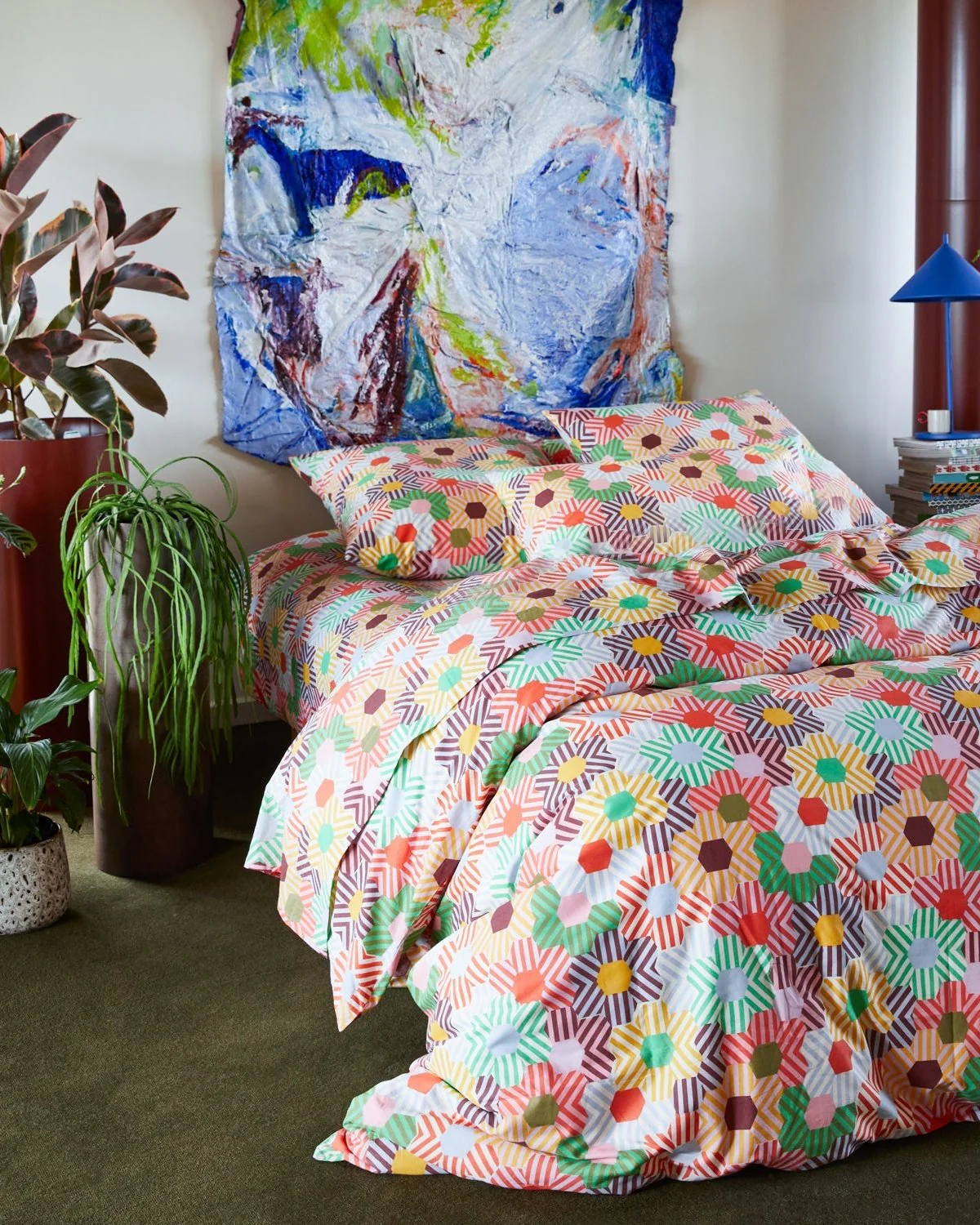 Sage X Clare Cotton Quilt Cover - Image 13