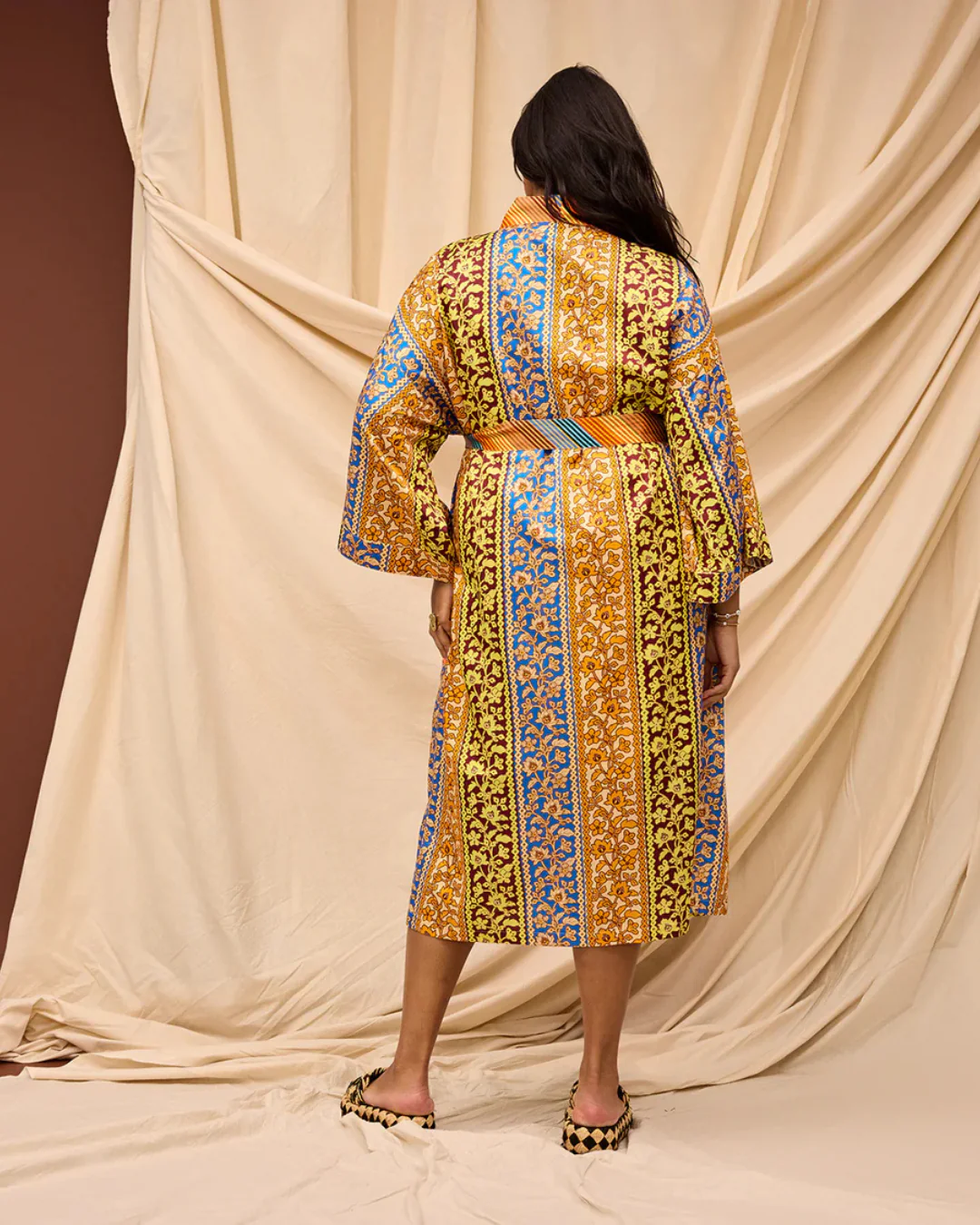 Sage X Clare Cotton Silk Robe - Image 9