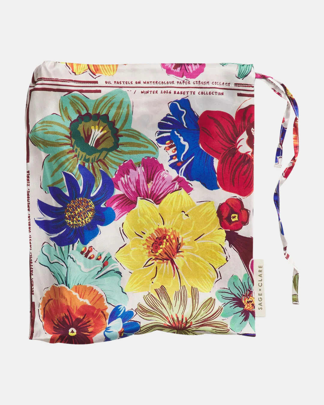 Sage X Clare Silk Pillowcase - Image 3