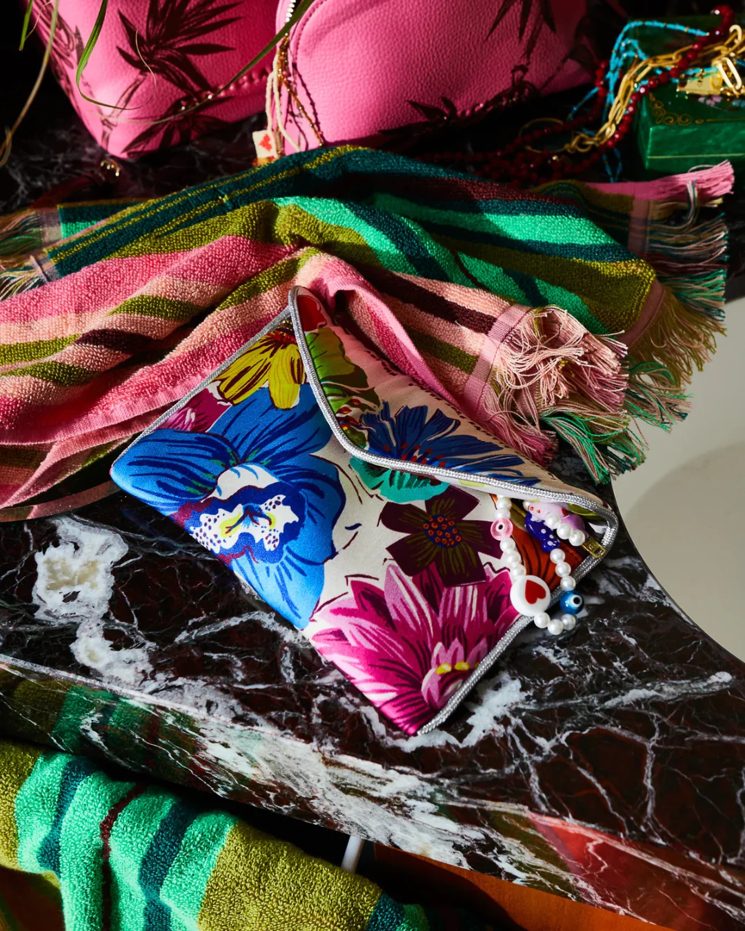 Sage X Clare Silk Pouch - Image 2