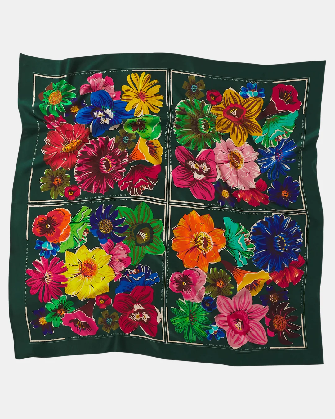 Sage X Clare Silk Scarf - Image 5