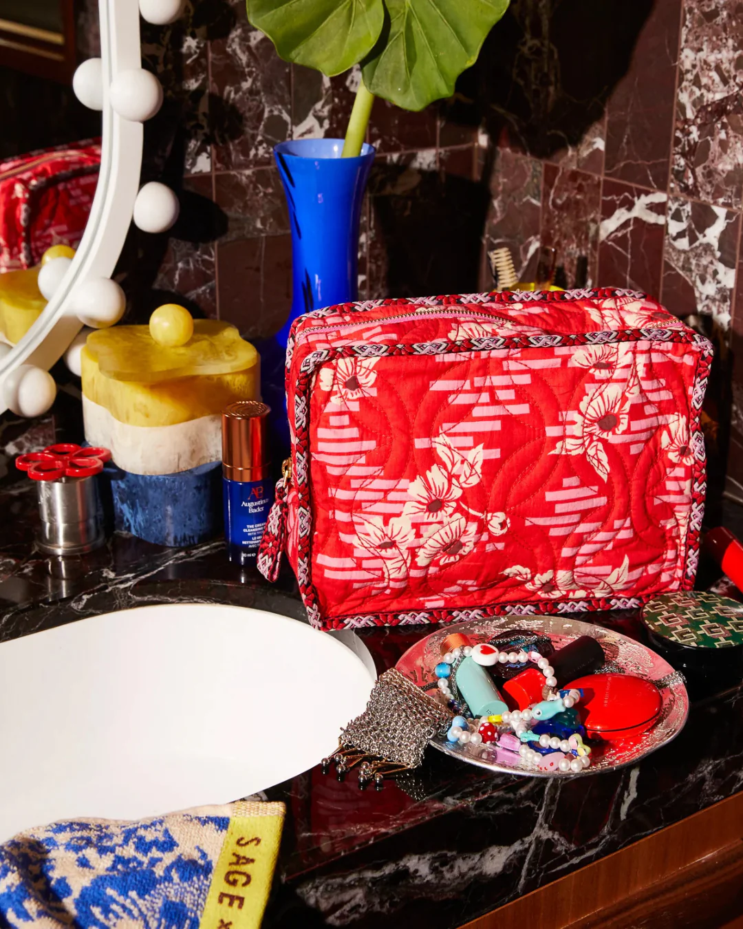 Sage X Clare Vanity Bag - Image 6