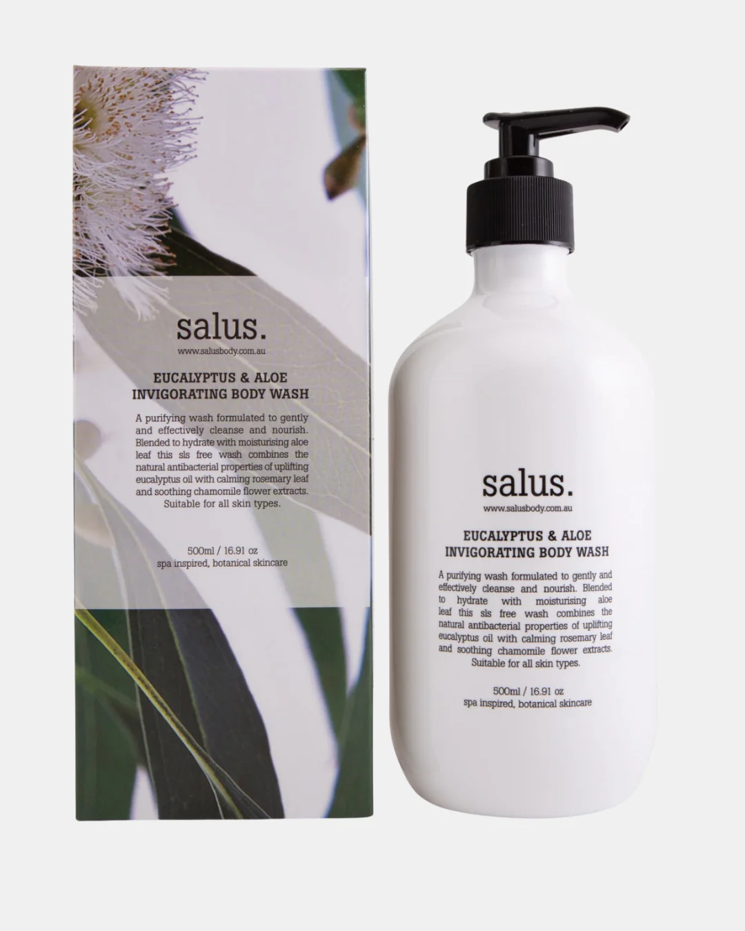 Salus Eucalyptus And Aloe Body Wash