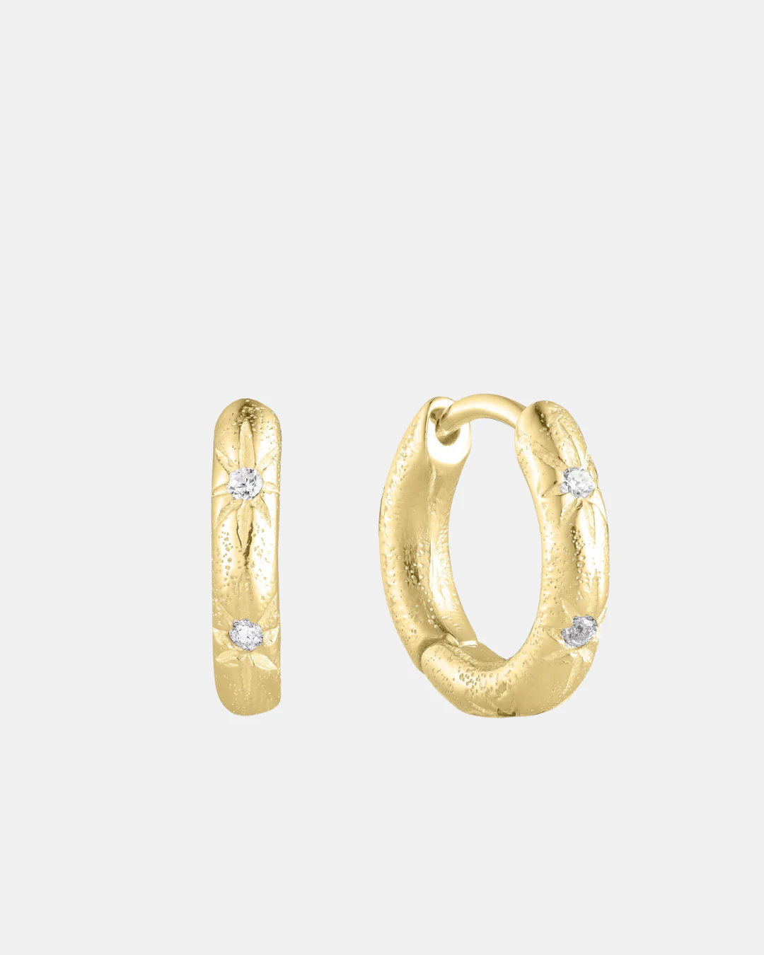 Starburst Hoops