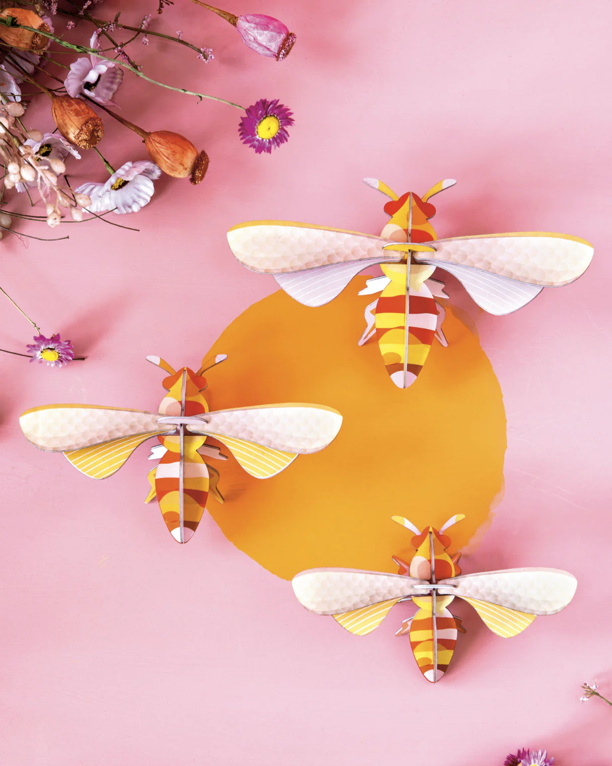 Studio Roof Wall Art / Butterflies /  Set Of 3 - Image 6