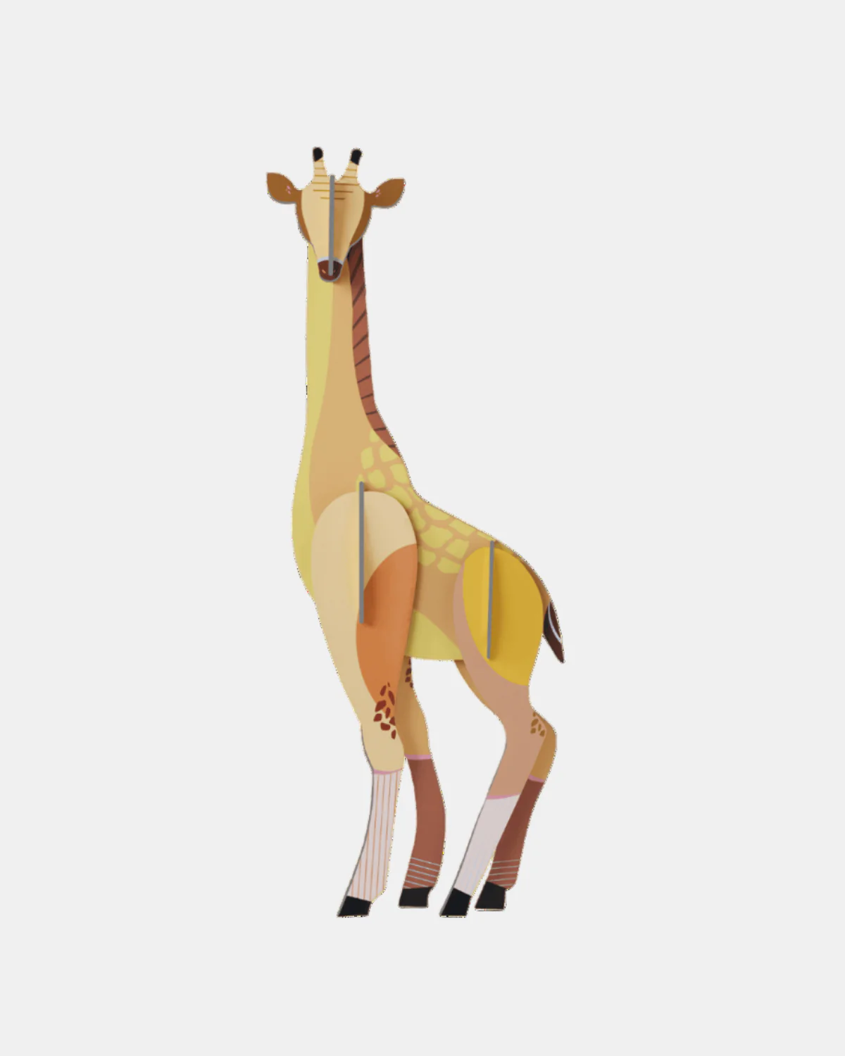 Studio Roof Wall Art A4 / Jungle Animals