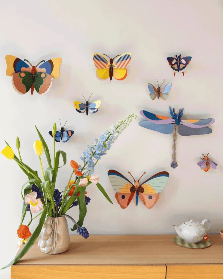 Studio Roof Wall Art A4 / Butterflies - Image 3