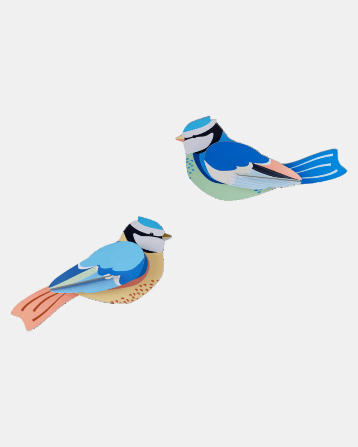Studio Roof Wall Art  / Garden Birds / Set Of 2 - Image 11