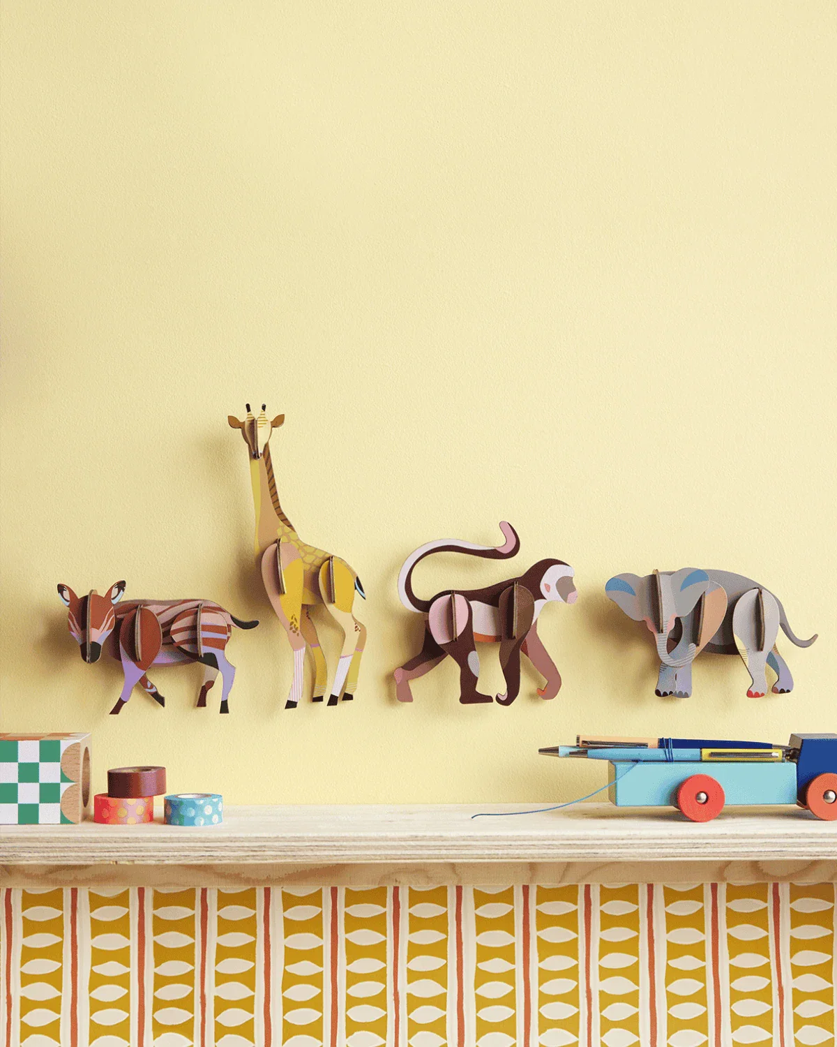 Studio Roof Wall Art B7 / Jungle Animals - Image 13