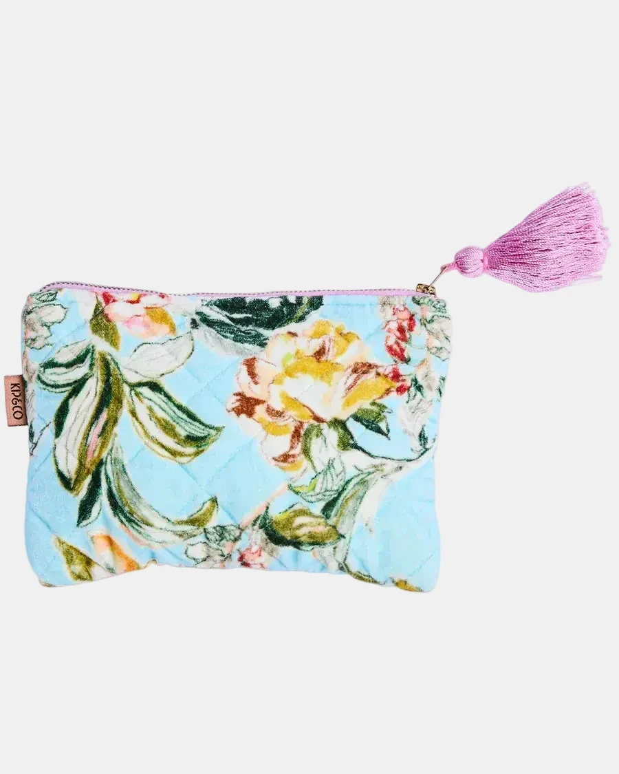 Kip & Co Velvet Cosmetics Purse - Image 5