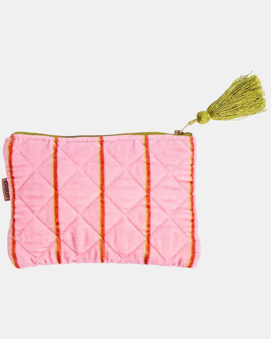 Kip & Co Velvet Cosmetics Purse - Image 7
